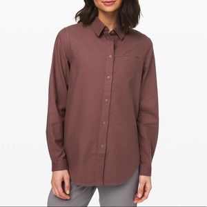 Lululemon full day ahead shirt